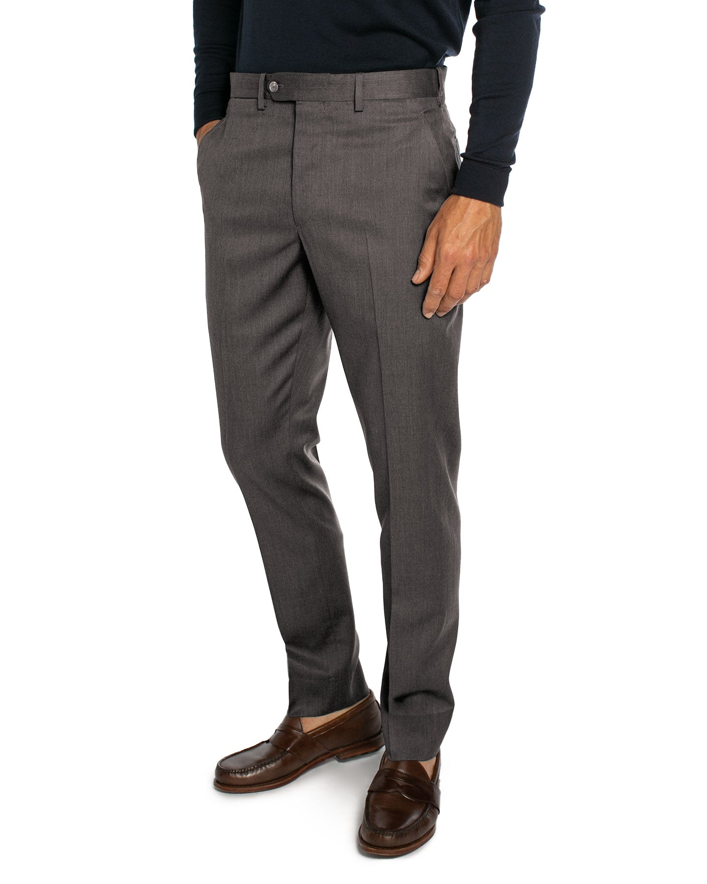 Electric Blue High Performance Merino Wool Dress Pants