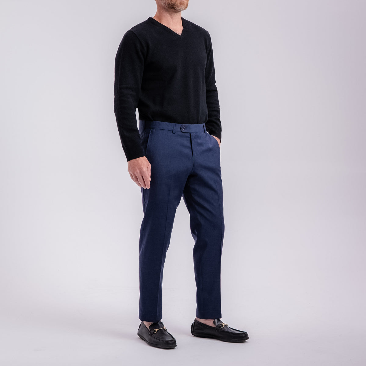 Electric Blue High Performance Merino Wool Dress Pants 35 / 33